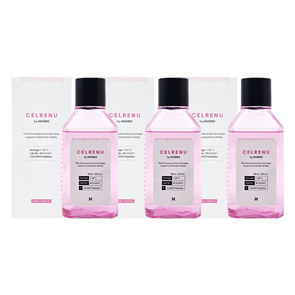 [패션플러스][셀리뉴][홈쇼핑 동일] 리얼테인 셀리뉴 퍼스트 에센스 180ml 3개 줄기세포 배양액