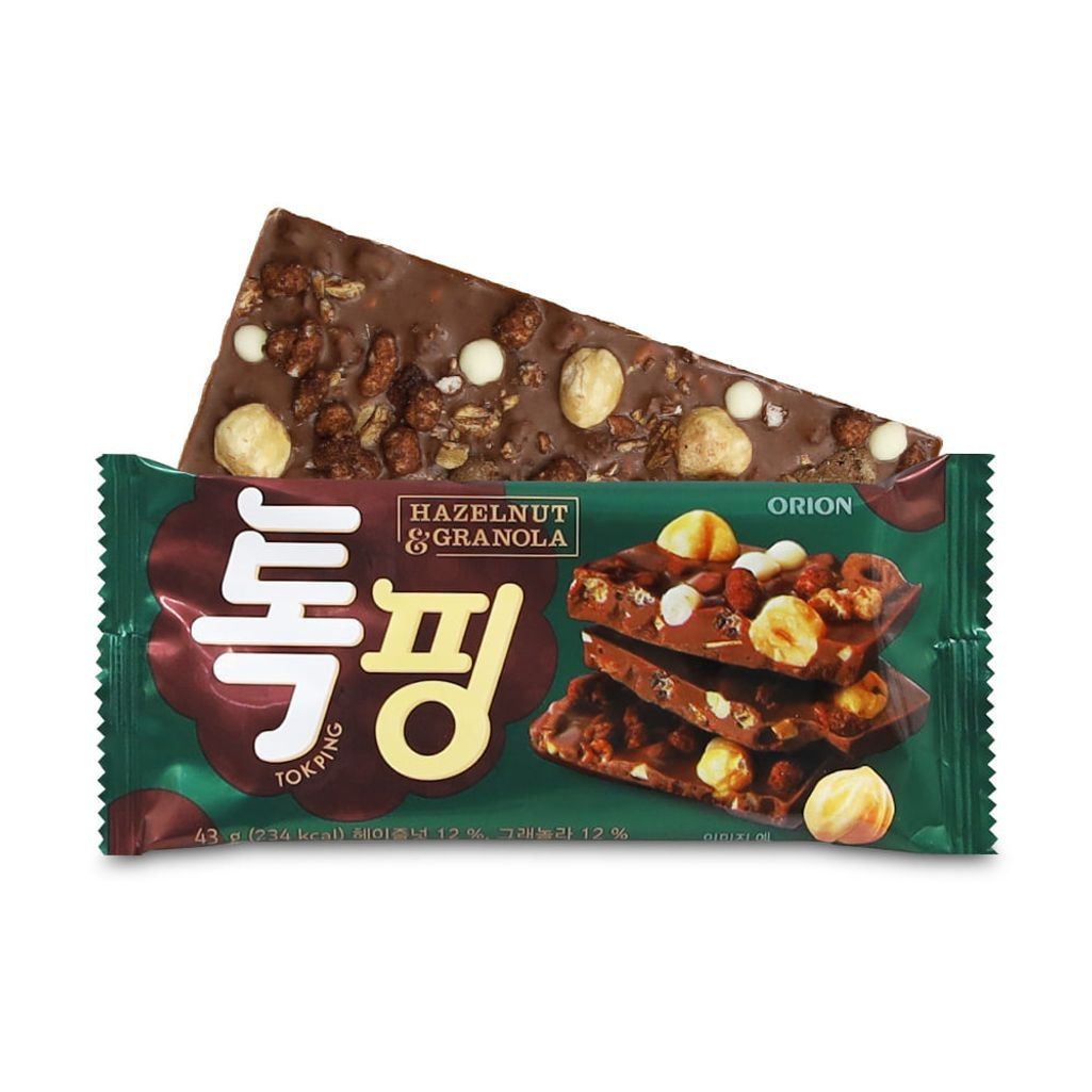 오리온 톡핑 헤이즐넛그래놀라 43g