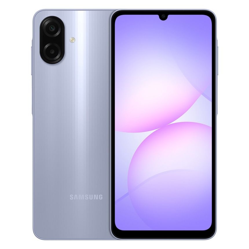 삼성전자 [해외] 삼성전자 <b>갤럭시</b> A07s 64GB 4램 라이트 바이올렛 듀얼심 LTE <b>자급제</b> 폰 관세포함