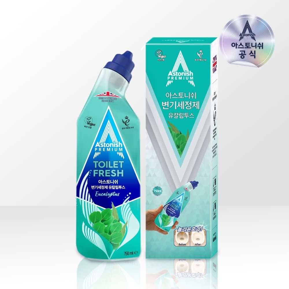 아스토니쉬 (현대Hmall) 아스토니쉬 변기세정제 750ml 유칼립투스