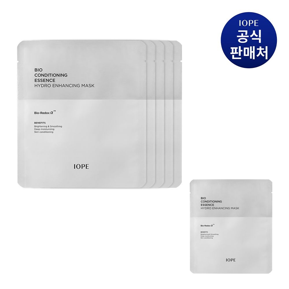 아이오페 바이오 컨디셔닝 에센스 하이드로 인핸싱 마스크 5매 (23g X 5)