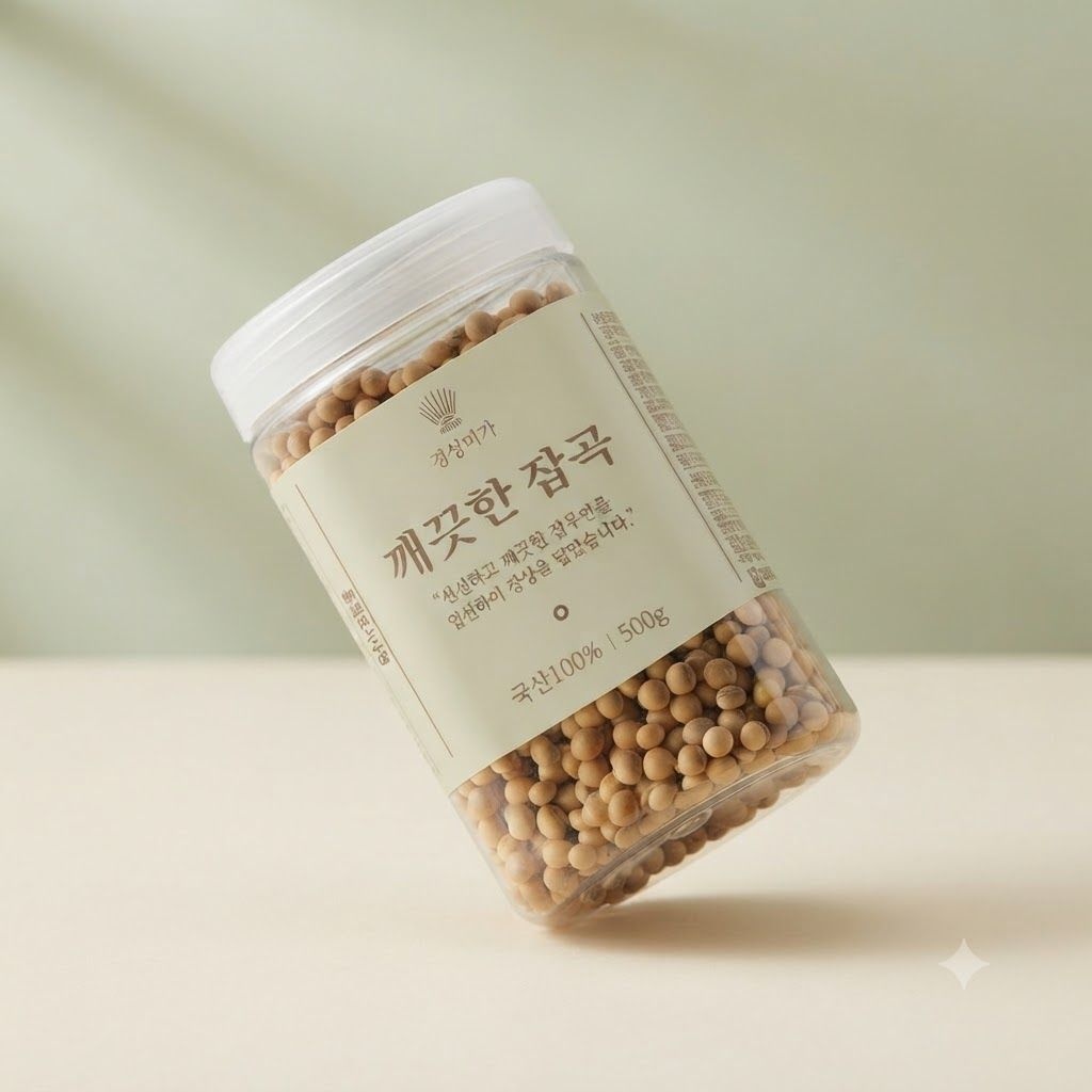 깨끗한잡곡 깨끗한잡곡 500g메주콩 두유 백태 콩요리 두부콩