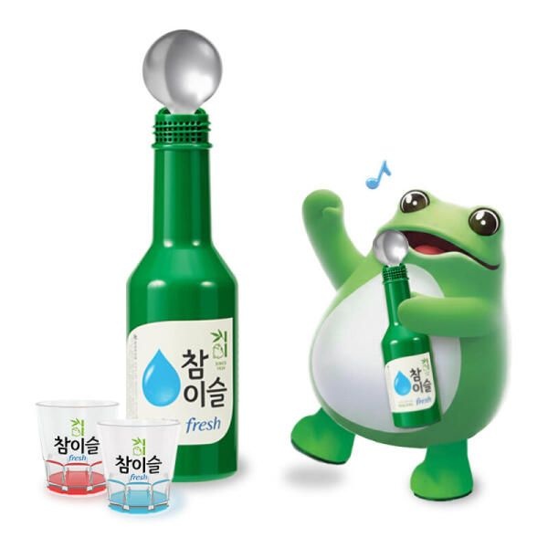 아트박스/참이슬 참이슬 fresh 숟가락 블루투스 마이크 스피커