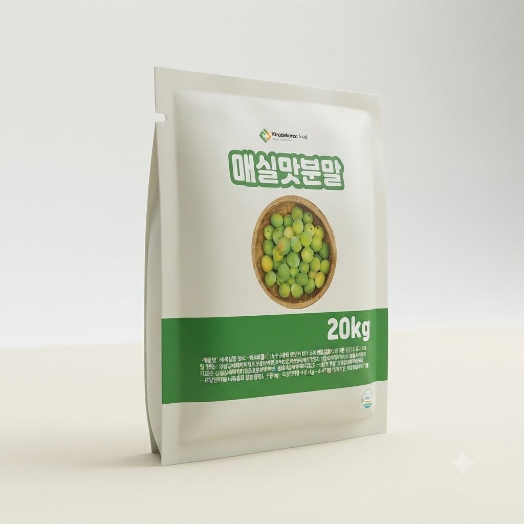 매실맛분말 베이킹용 음료용 과일가공 20kg