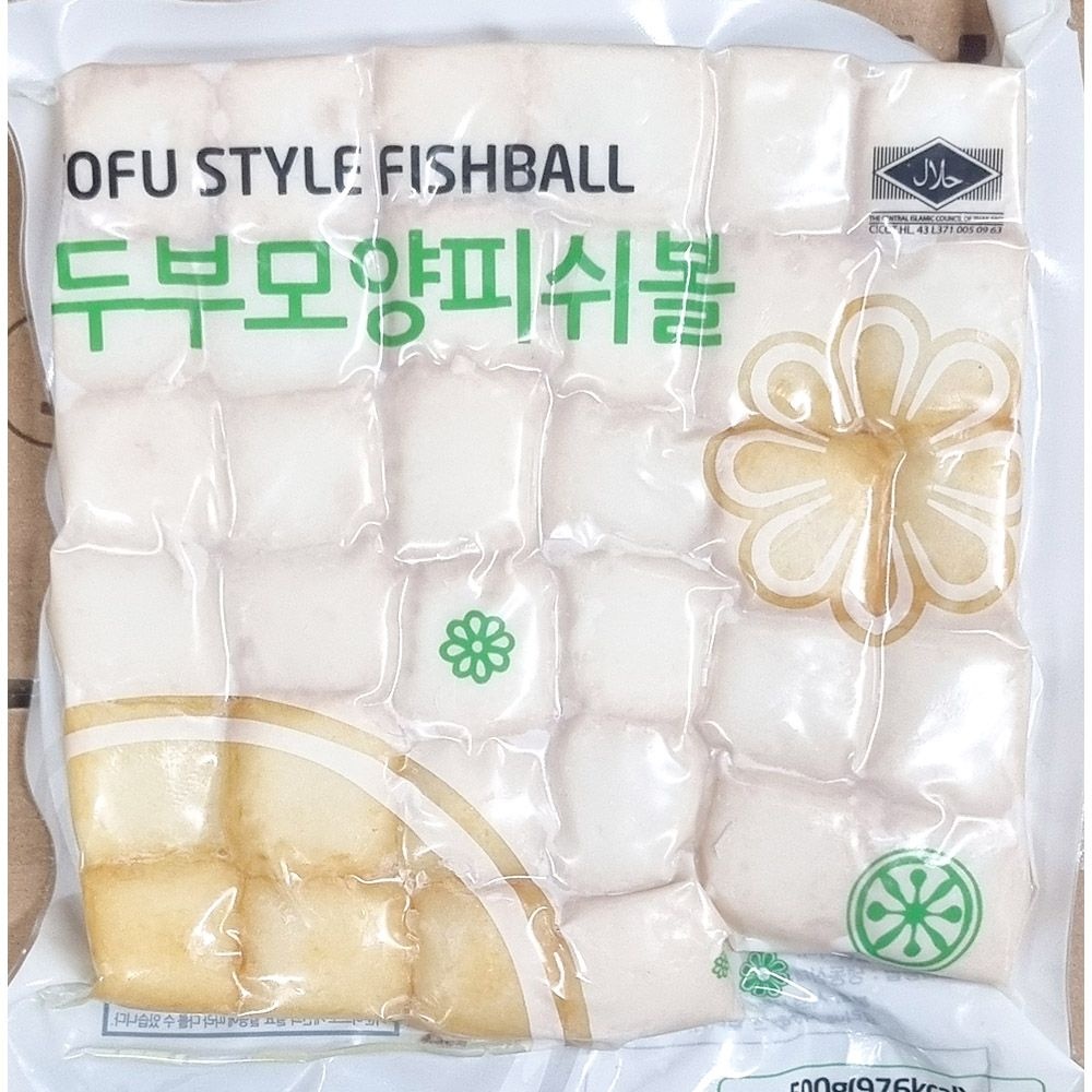 피쉬볼 (랜시푸드 두부모양 500g) X6 업소용 대량판매