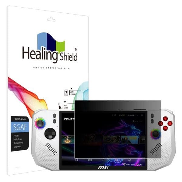 (현대Hmall) 아트박스/힐링쉴드 MSI 클로 A8 BZ2EM 프라이버시 사생활 보호필름 액정