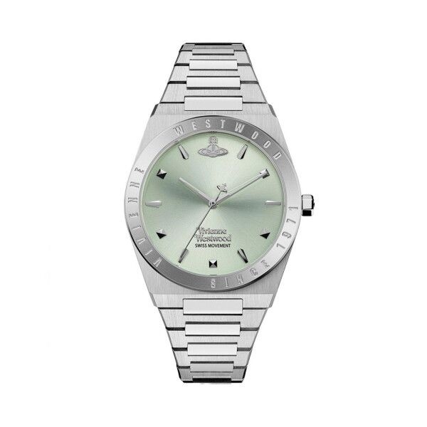 [비비안 웨스트우드] 비비안웨스트우드 VV244PGRSL 차터하우스 여성 메탈 쿼츠 34mm