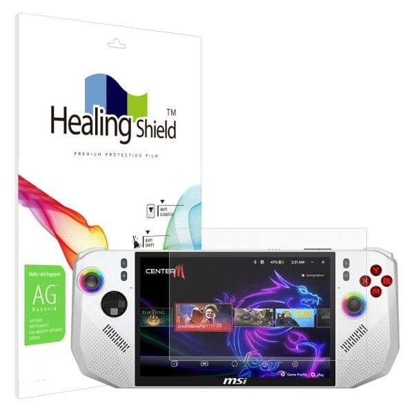 (현대Hmall) 아트박스/힐링쉴드 MSI 클로 A8 BZ2EM 저반사 액정보호필름 1매