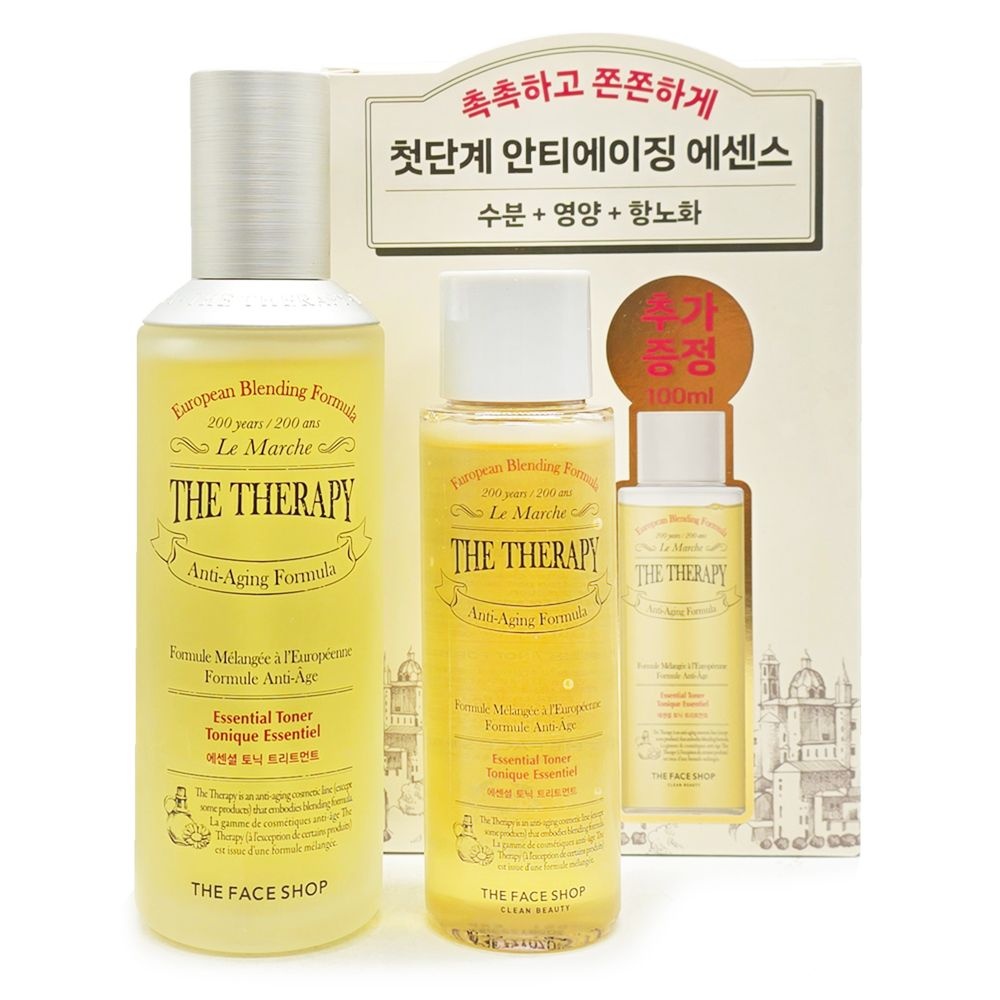 더페이스샵 더테라피 에센셜 토닉 트리트먼트 150ml 기획