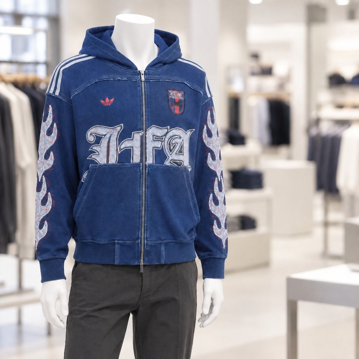 아디다스 아디다스 FIFA World Cup 26™ Japan 후디 - 인디고데님 / HY5099 트랙탑 가을아우터 FHW5M2AA