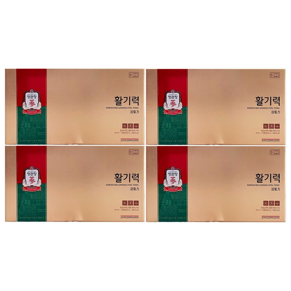 정관장 활기력세트 20ml x 30병 4개 / 써클