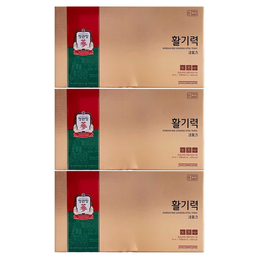 정관장 활기력세트 20ml x 30병 3개 / 써클