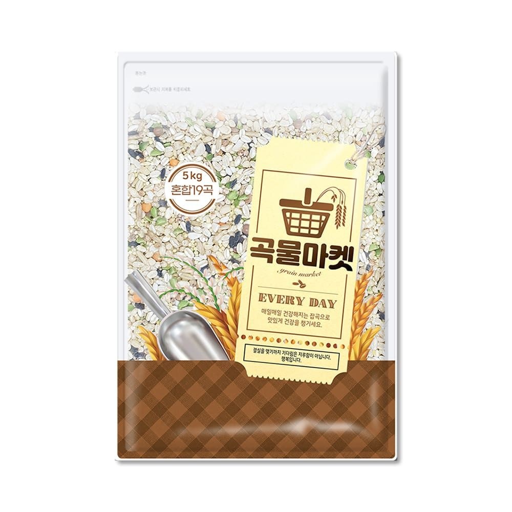 더프레시 (현대Hmall) 곡물마켓 발아현미혼합 19곡 5kg
