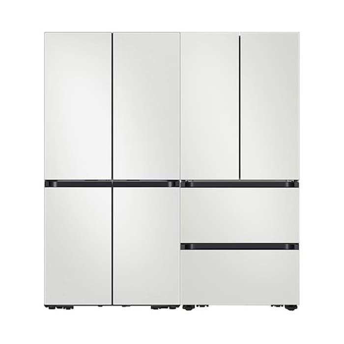 삼성전자 (현대Hmall) 삼성 비스포크 냉장고김치냉장고 세트 코타화이트 RM70F64R1A+RK70F42M2A
