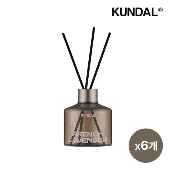 쿤달 퍼퓸 디퓨저 프렌치라벤더 200ml x6개