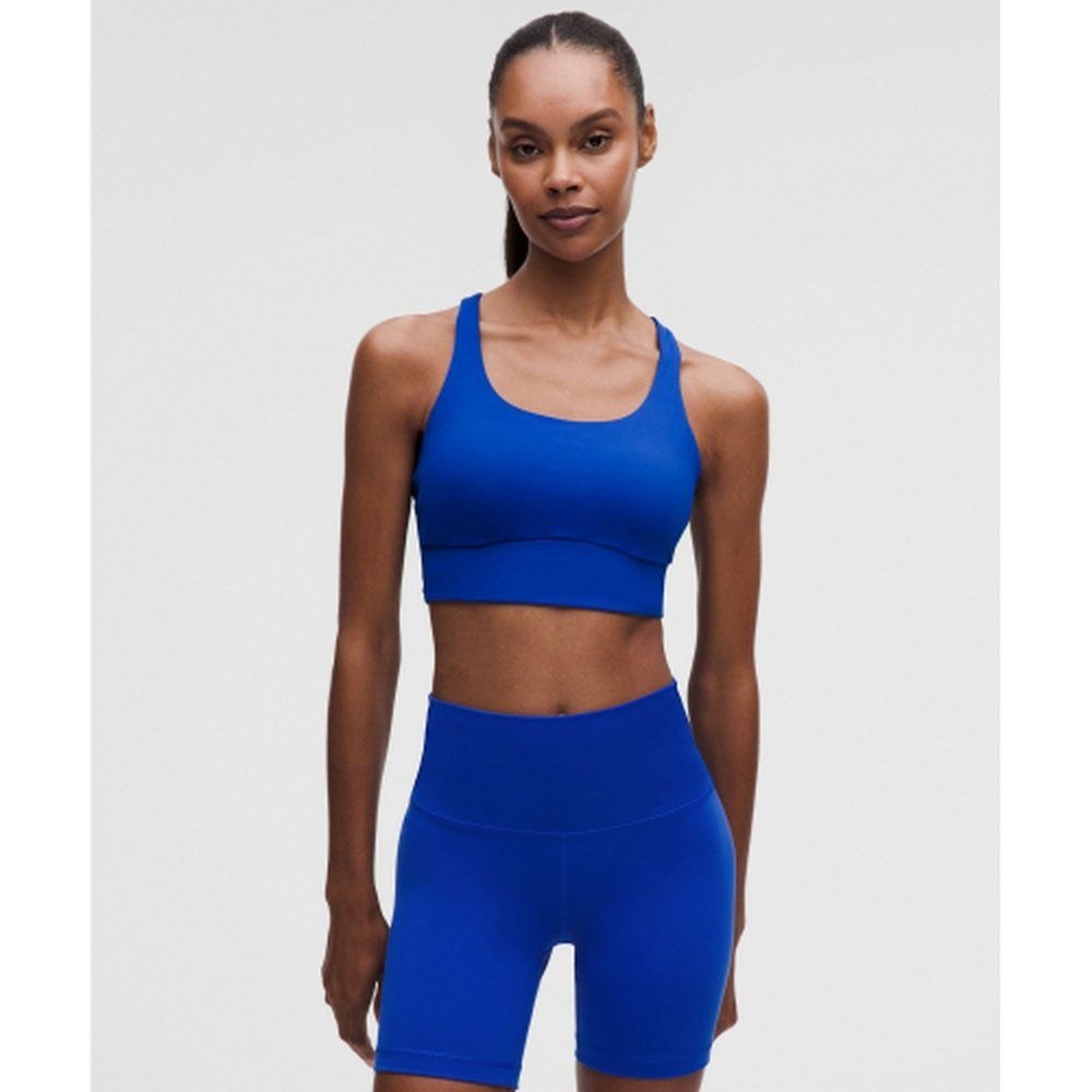 lululemon 룰루레몬 LW2EHUS-075700 에너지 롱라인 브라 미디엄 서포트 B–D컵 *에볼브