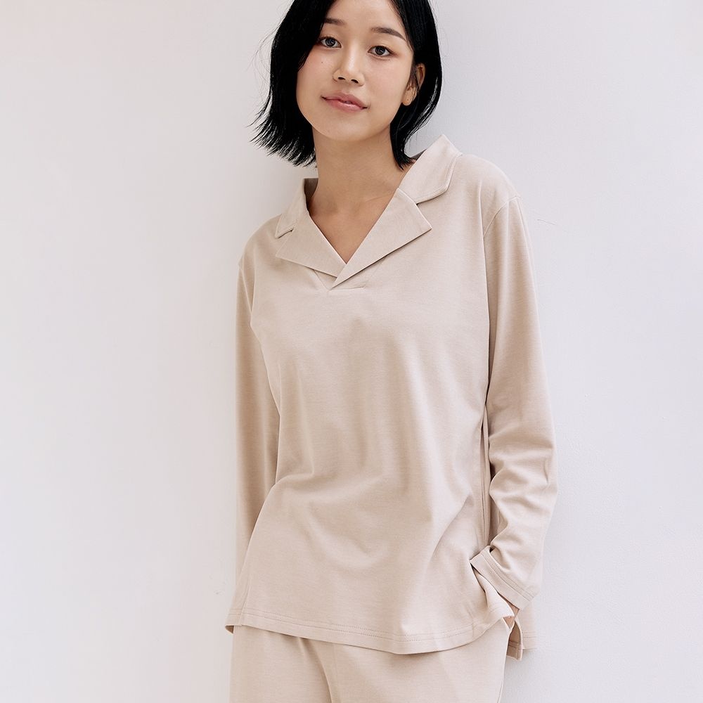 [단하루특가] 달링브라 소프트 웜 파자마 베이지 라운지웨어