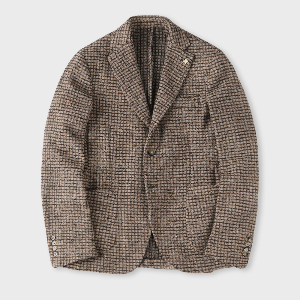 [Made In Italy] 울체크 재킷 F-ICJK54