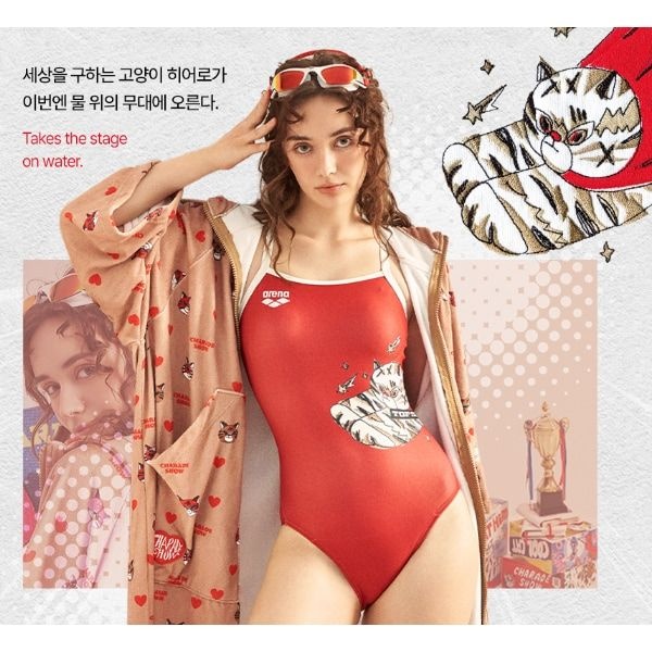 아레나 X 셔레이드쇼 여성 A6SL1LO16 원피스 87L205 92K716