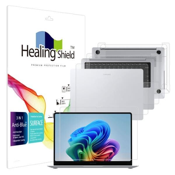 (현대Hmall) 아트박스/힐링쉴드 갤럭시북6 프로 NT940XJG 블루라이트차단1매 외부3종