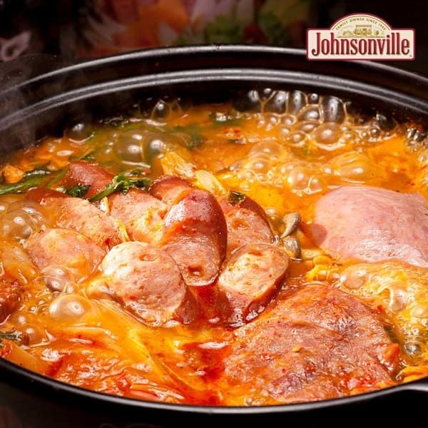 (현대Hmall) [쟌슨빌] 부대찌개 500g 2종 4팩(오리지널/더진한) + 라면사리 2팩증정