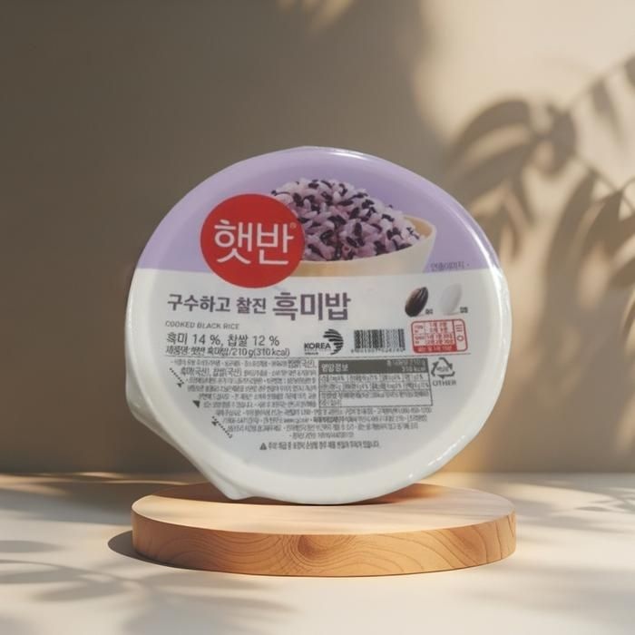 CJ제일제당 햇반 흑미밥 210g 12개