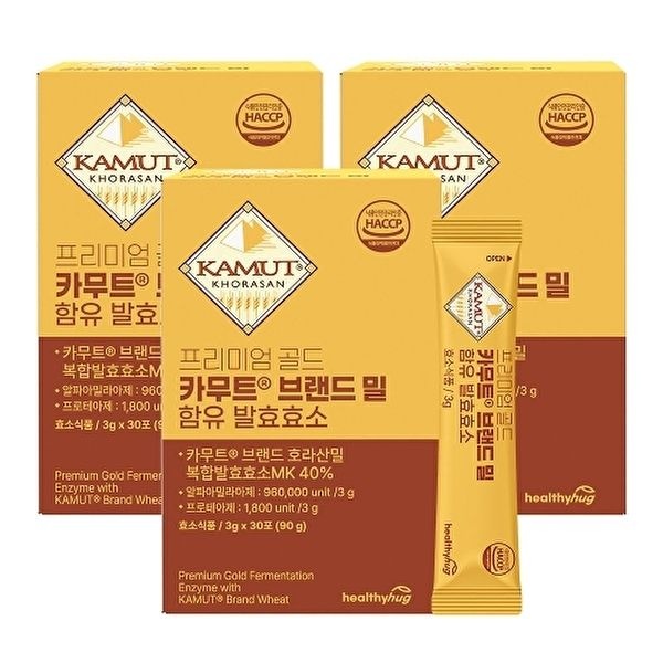 [하프클럽]프리미엄 골드 카무트 브랜드밀 함유 발효 3박스