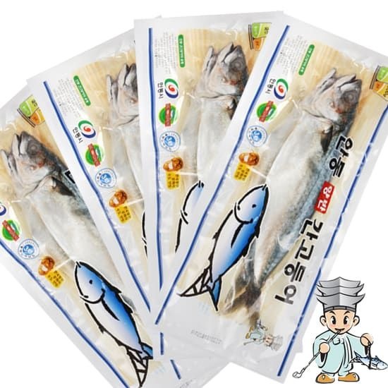(현대Hmall) [안동양반간고등어]안동 간고등어 500g x 4팩(총8마리)