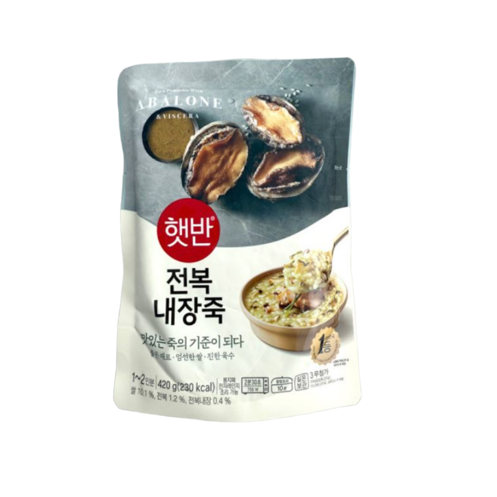 햇반 CJ 햇반 전복내장죽 420g 6개