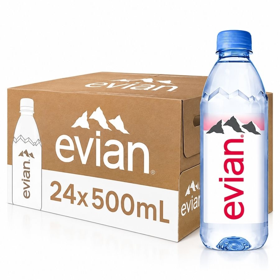 미래유통(OEM) 에비앙 천연광천수 500ml × 24병 프랑스 수입 생수 코스트코