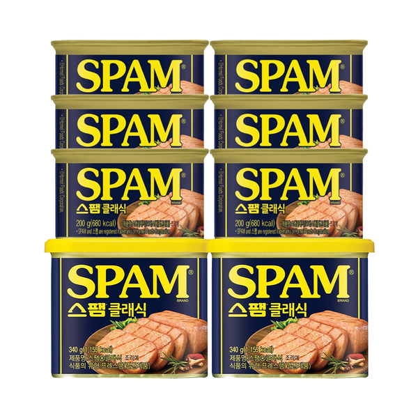 CJ제일제당 [CJ]스팸클래식 200g x6캔 + 340g x2캔