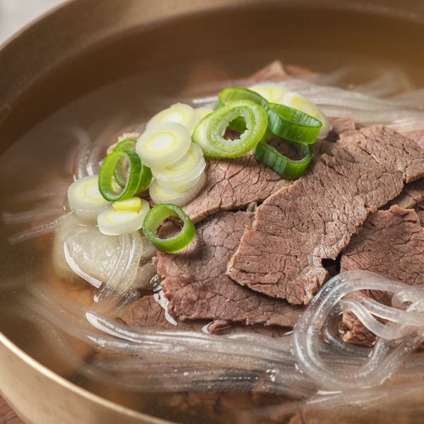 [산해직송] 뼈없는 순살 한우 소 갈비탕 1kg 3인분 2팩