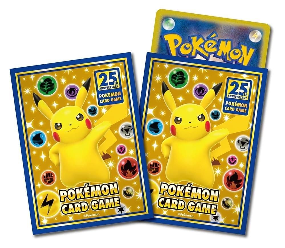 포켓몬 [해외] Pokemon TCG 카드 슬리브 25주년 기념 컬렉션 64ct - 일본 수입 443731