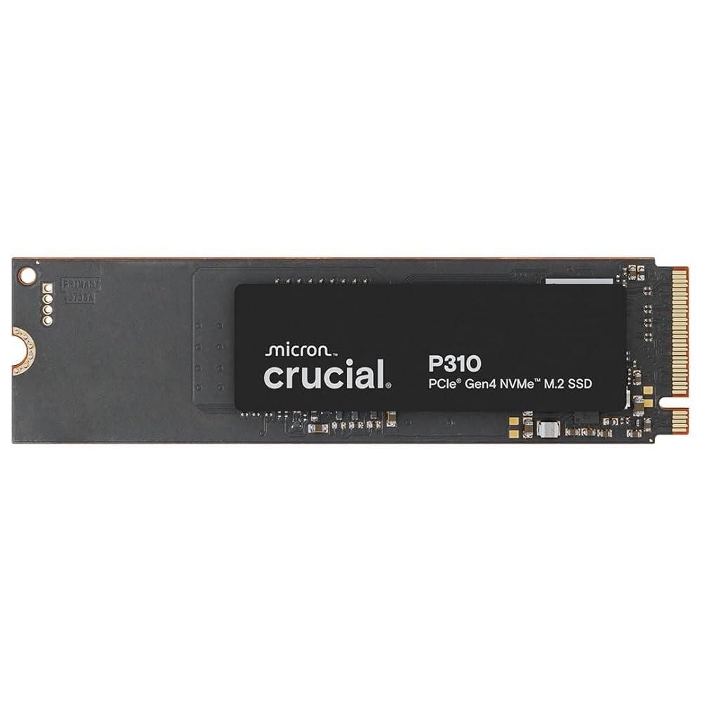 [해외] Crucial P310 1TB SSD, PCIe Gen4 NVMe M.2 2280, 최대 7,100MB/s, 노트북, 데스크탑 (PC) 및 휴대용 게임 콘솔용, 아크로니스 데이