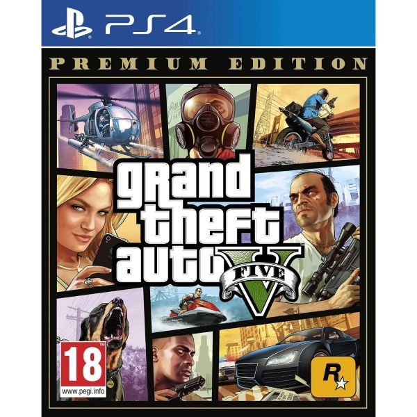 Rockstar Games [해외] 그랜드 테프트 오토 V 프리미엄 에디션 플레이스테이션 4 AT Pegi 304335