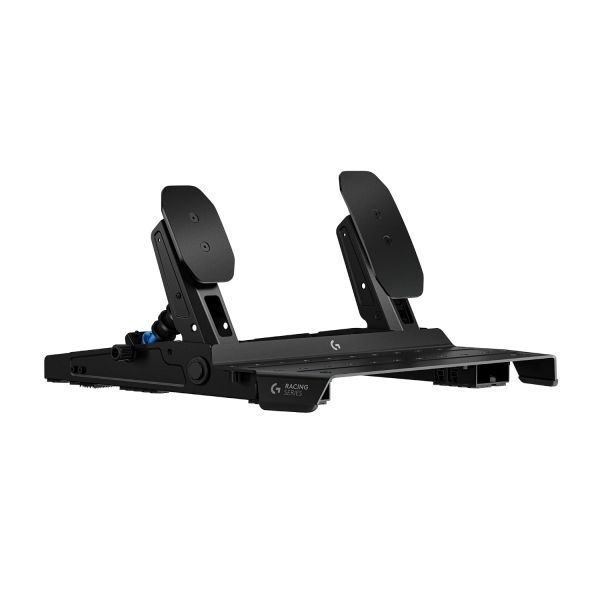 [해외] Logitech 로지텍 G RS 페달 75kg 로드셀 브레이크 조절 가능한 위치 모듈식 디자인 견고한 확장형 강철 프레임을 갖춘