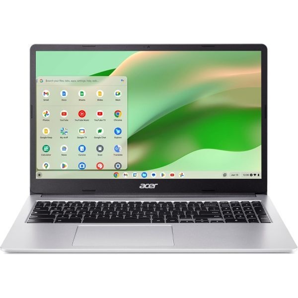 [해외] 에이서 크롬북 315 노트북 인텔 셀러론 N4500 15.6인치 풀 HD IPS 디스플레이 UHD 그래픽 4GB LPDDR4X 64GB eMMC Wi Fi 6 DTS 오디
