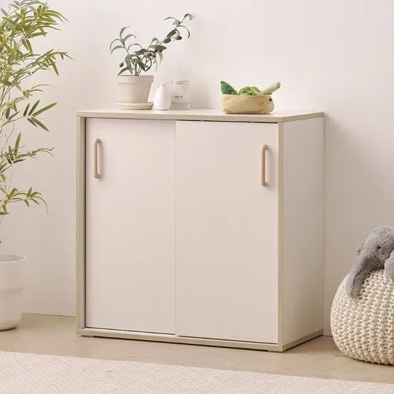 가구산책 슬라이딩 속깊은 수납장 800 DN537