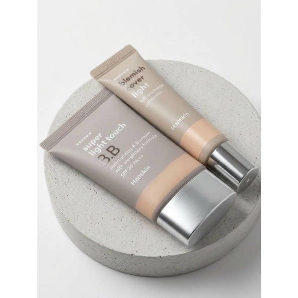 HANSKIN HANSKIN 수퍼 라이트 터치 비비크림 30g+블레미쉬 커버 컨실러 12g 세트 1476424