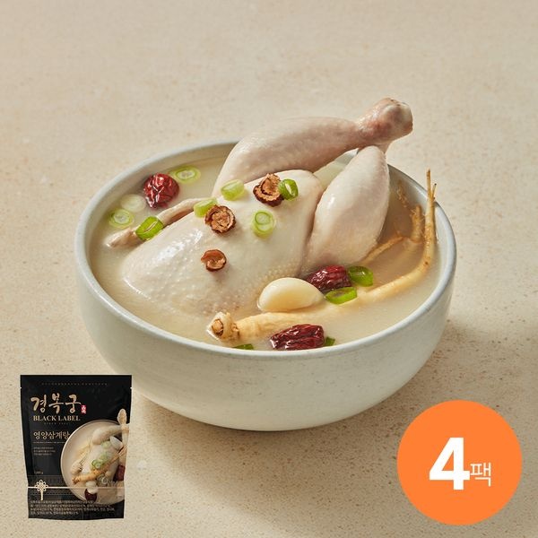 [경복궁] 영양삼계탕 1kg x 4팩