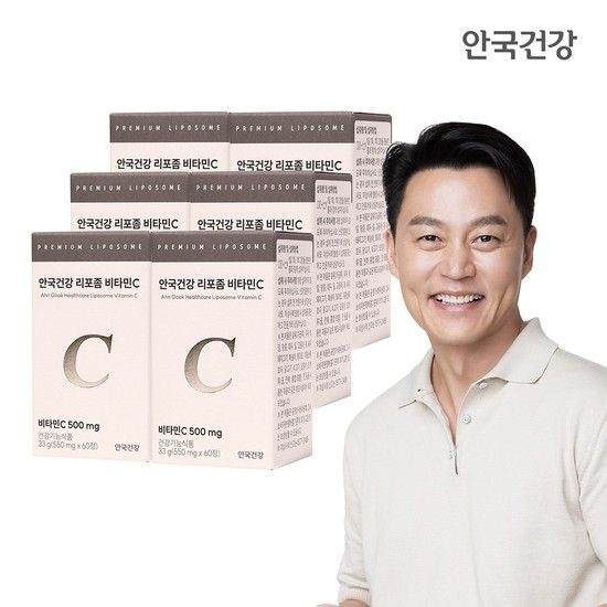 리포좀 제형기술 적용 비타민C 60정 6박스 (6개월분)