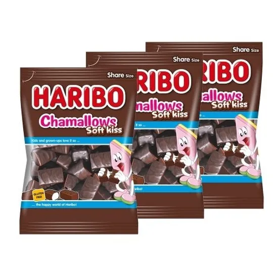 [APP전용] 하리보젤리 초코 마쉬멜로우 소프트키스 200g x 3봉세트
