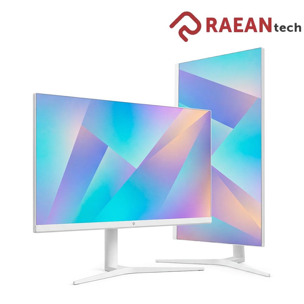 래안텍 래안텍 EdgeArt Q3275K II 화이트 QHD 논글레어 3H 하드코팅 멀티스탠드 무결점 모니터