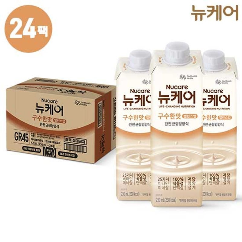 뉴케어 구수한맛 밸런스업 230ml 24팩[35955027]