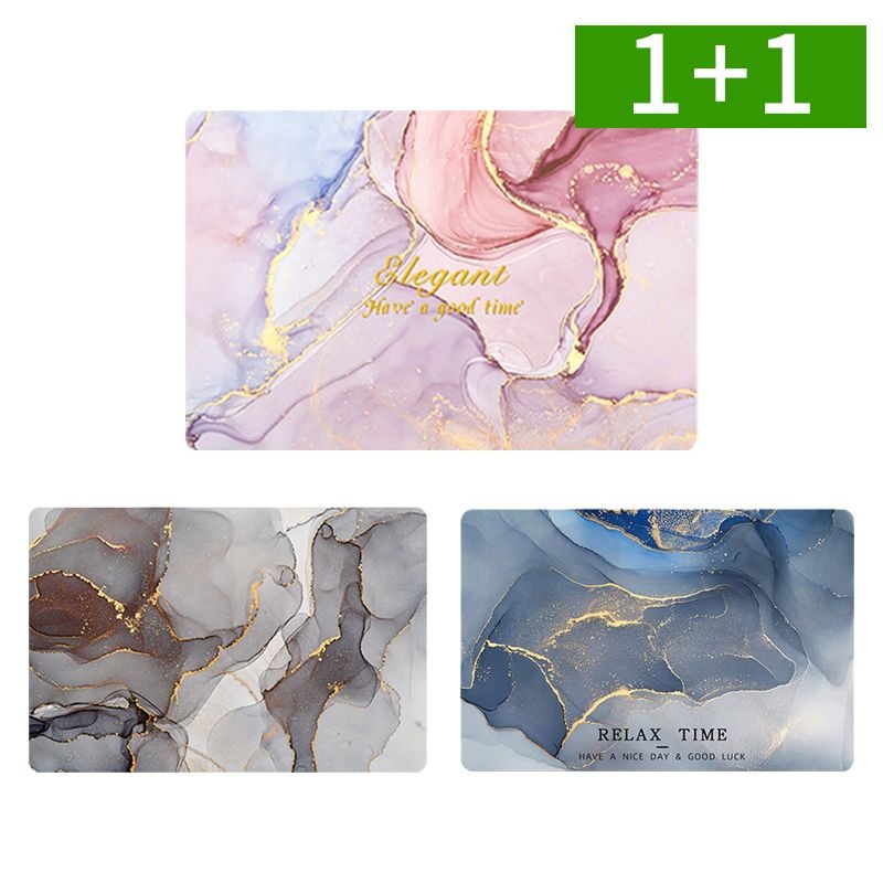 오엠티 1+1 빨아쓰는 규조토 주방 욕실 발매트 40x60