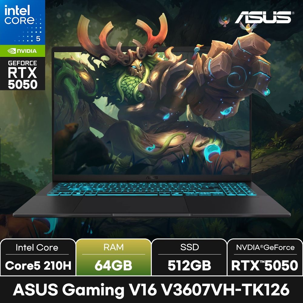 ASUS Gaming V16 V3607VH-TK126/RAM 64GB/+ 마우스증정