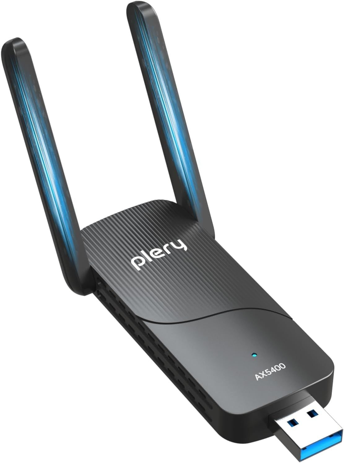 데스크톱 PC용 AX5400 USB WiFi 6E 어댑터 초고속 WPA3 을 위한 트라이밴드 6GHz/5GHz/2.4GHz 고이득 안테나를 갖춘 3.0 무선