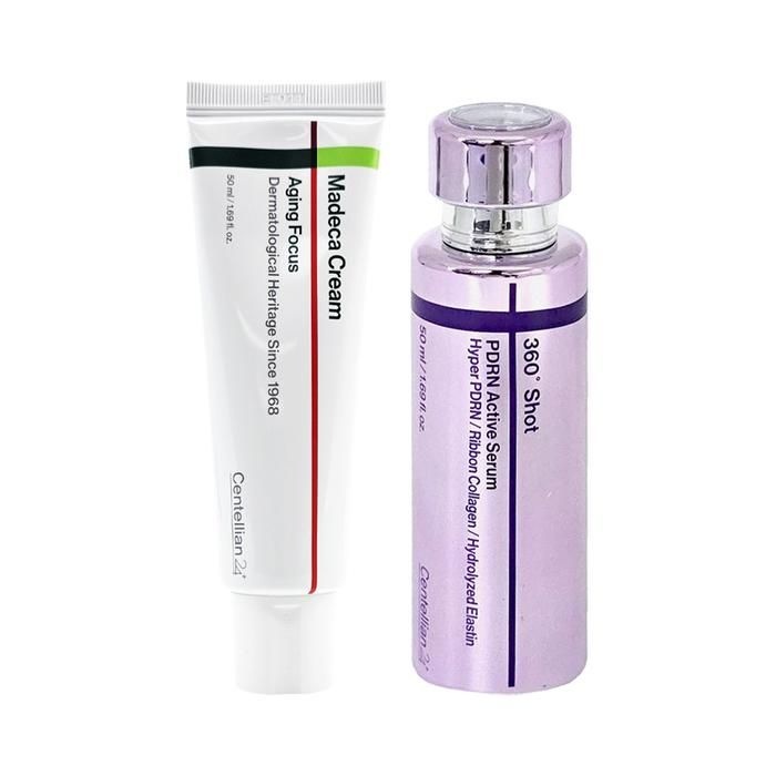[오늘출발] 동국제약 센텔리안24 마데카 360도 샷 PDRN 세럼 50ml+크림 시즌8 50ml