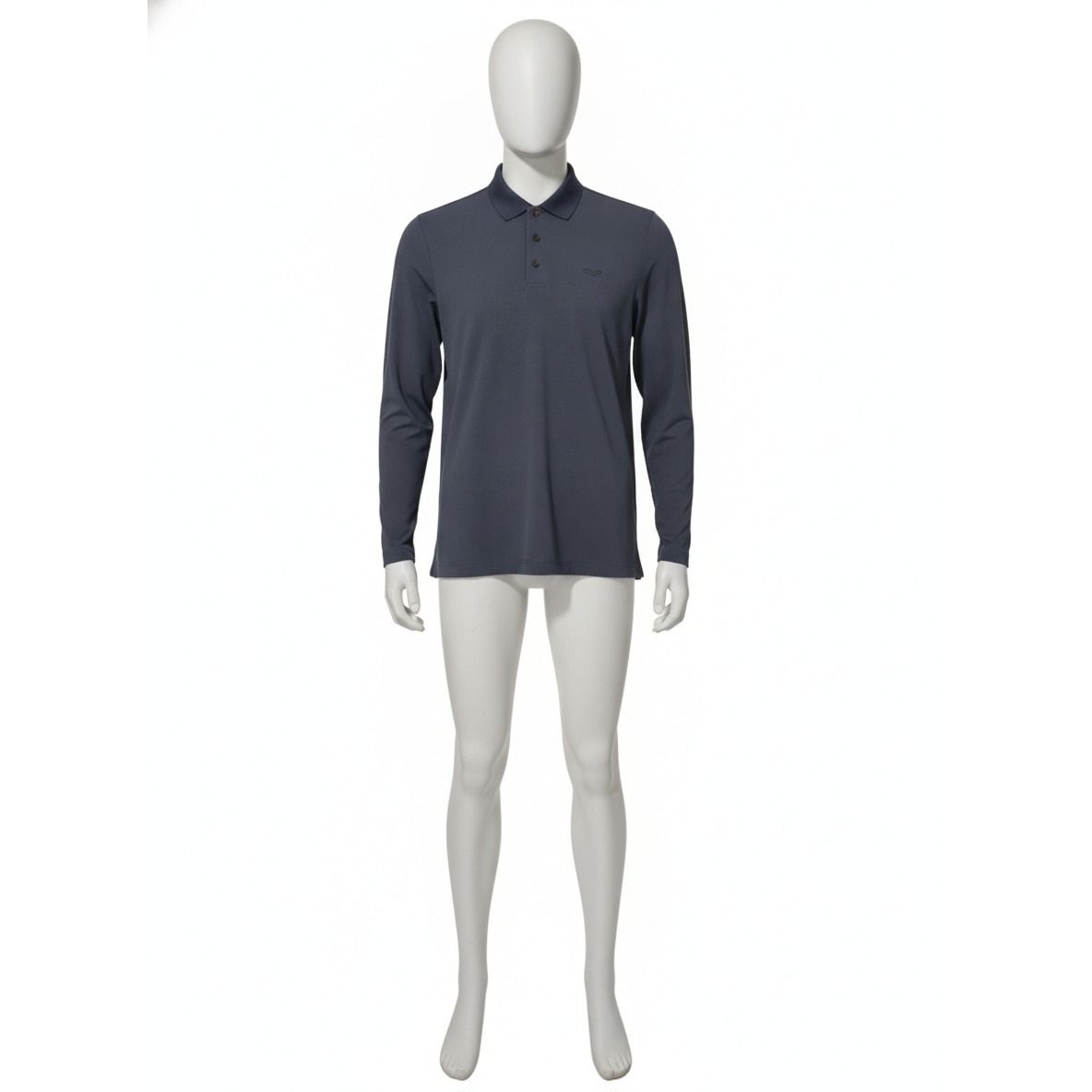 케이투코리아 에스케이투 케이투 시그니처 프리즘 썸머 긴팔 폴로_Carbon Blue KMM242631A 3951125