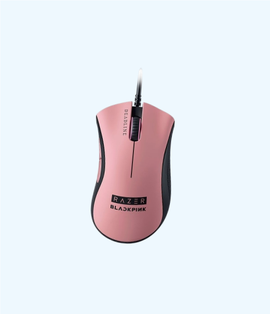 RAZER 레이저 데스에더 에센셜 블랙핑크 유선 게이밍 마우스 DeathADDer 에디션 5286043